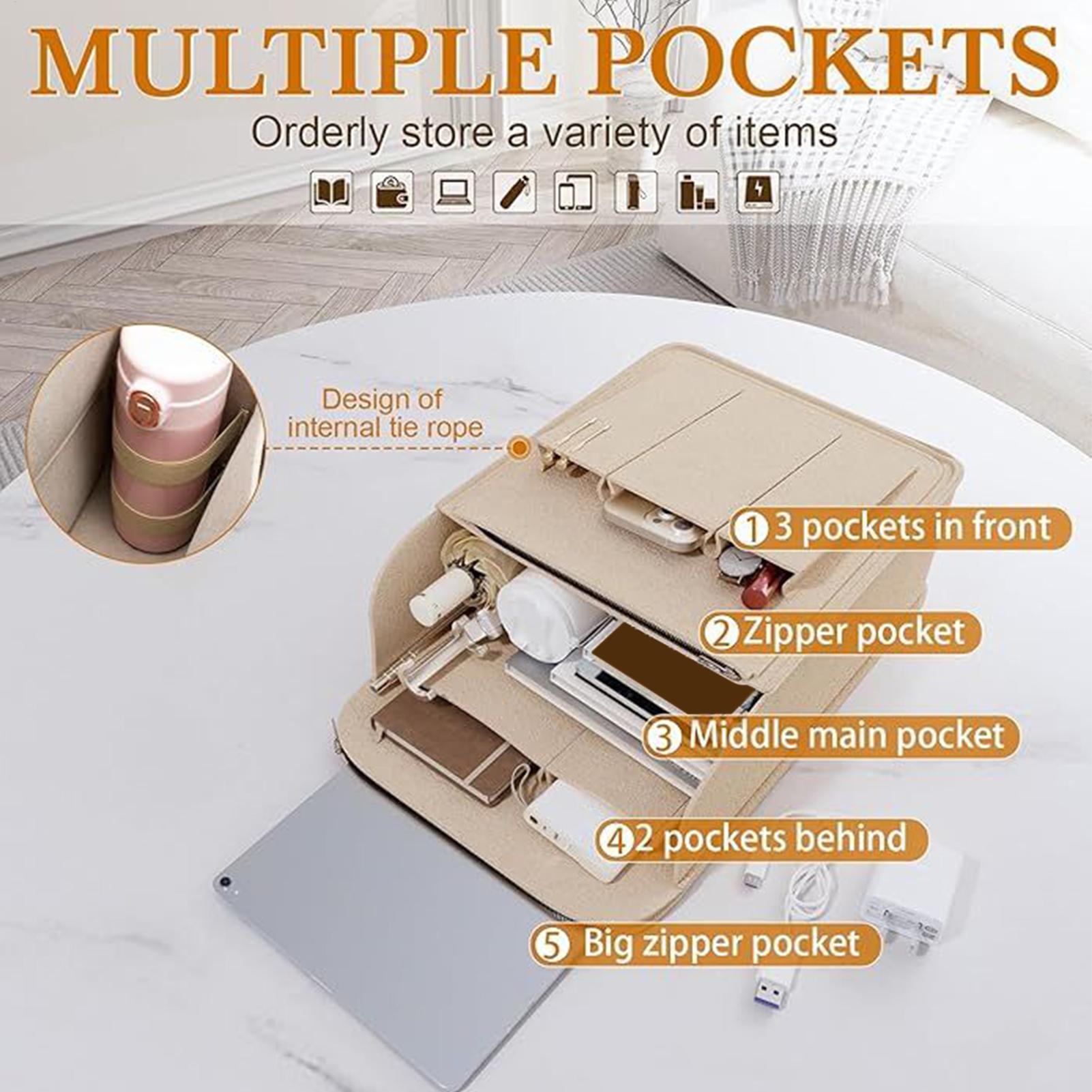 Backpack Insert Organizer - Organizer per Zaino, Borsa Portaoggetti Portatile