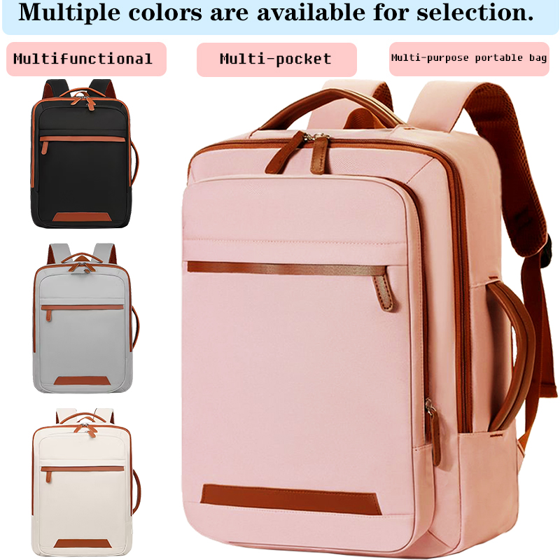 Canvas Backpack Casual - Zaino da Viaggio Versatile per Laptop