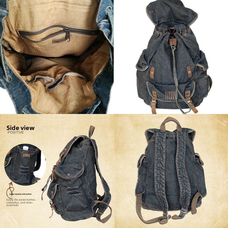Borsa a tracolla in tela e pel - Canvas Backpack Casual recensione e prezzo
