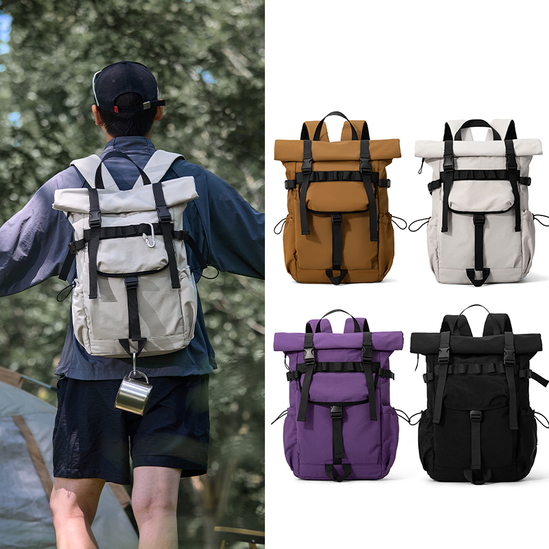 Nuovo Zaino da Viaggio Espandi - Canvas Backpack Casual recensione e prezzo