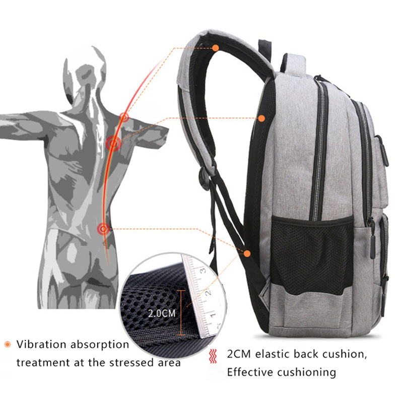 Zaino da uomo di grande capaci - Laptop Backpack 15.6 recensione e prezzo