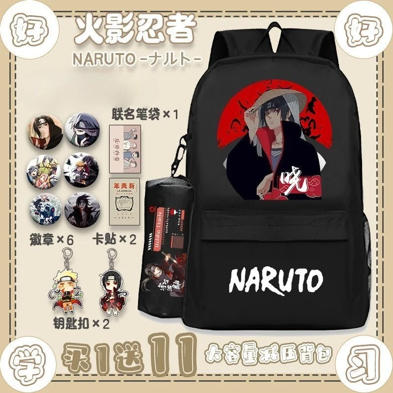 Nuovo Zaino Scolastico Naruto  - School Backpack Teen recensione e prezzo