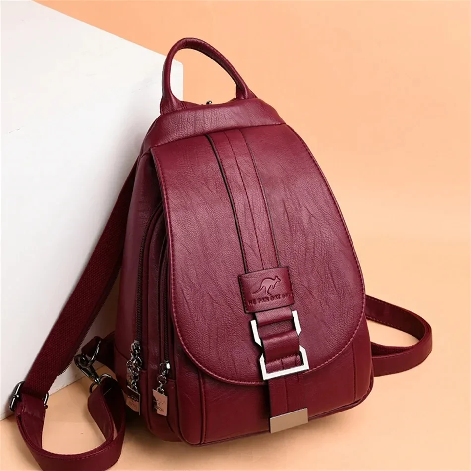 Zaini multifunzionali in pelle - School Backpack Teen recensione e prezzo