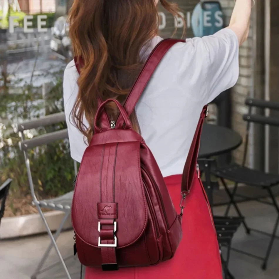 Zaini multifunzionali in pelle - School Backpack Teen recensione e prezzo
