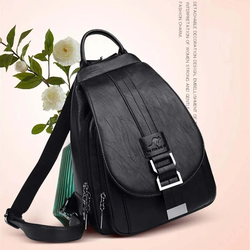 Zaini multifunzionali in pelle - School Backpack Teen recensione e prezzo