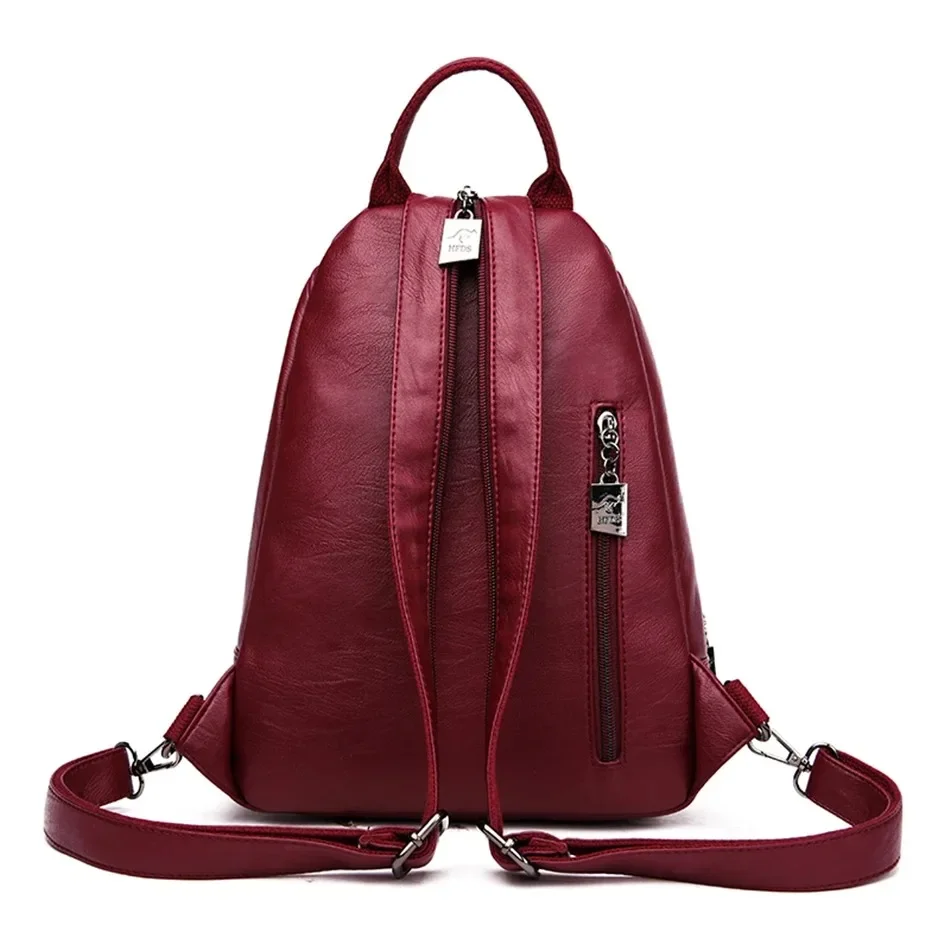 Zaini multifunzionali in pelle - School Backpack Teen recensione e prezzo