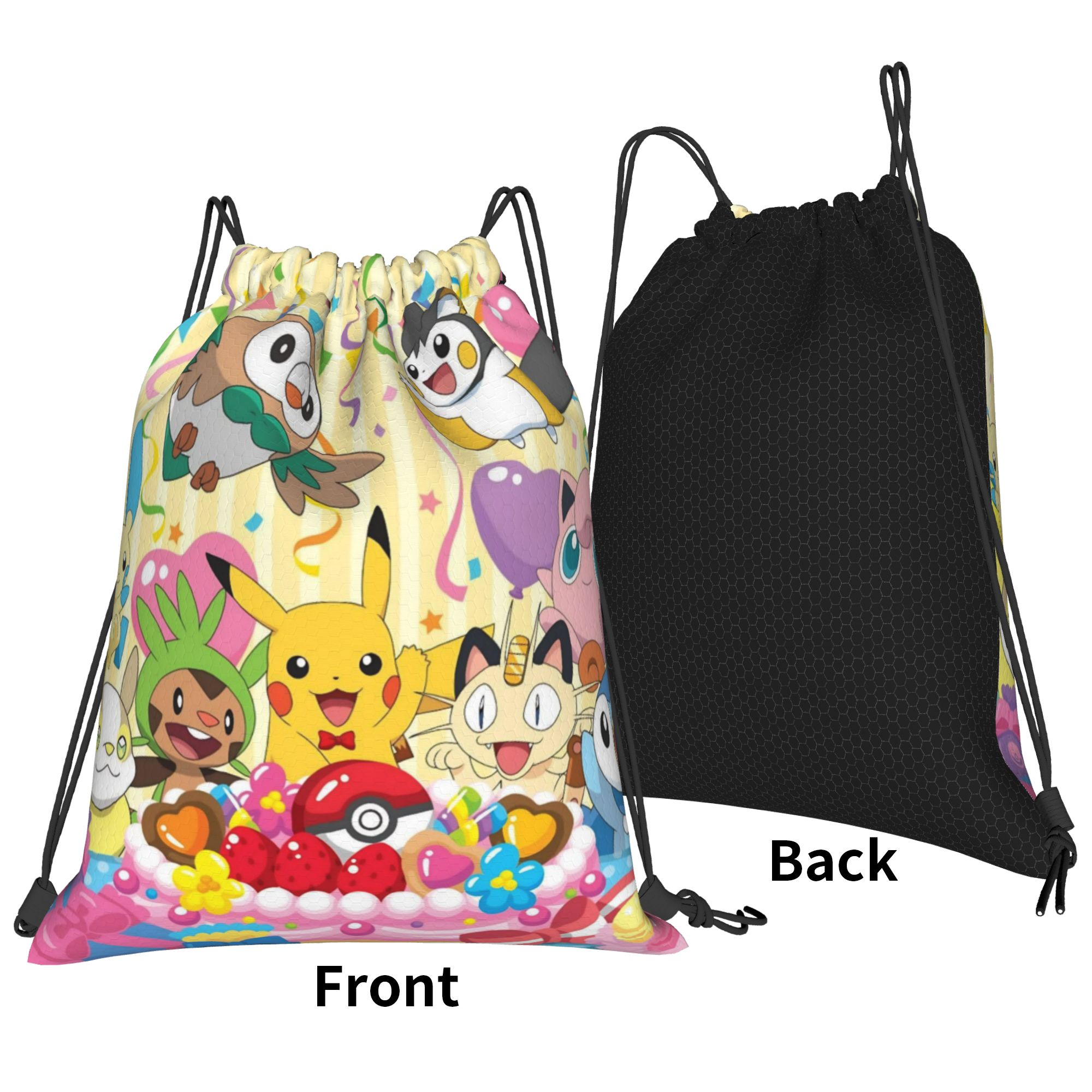 Zaino Poke-Mon per Torta di Co - Drawstring Gym Bag recensione e prezzo